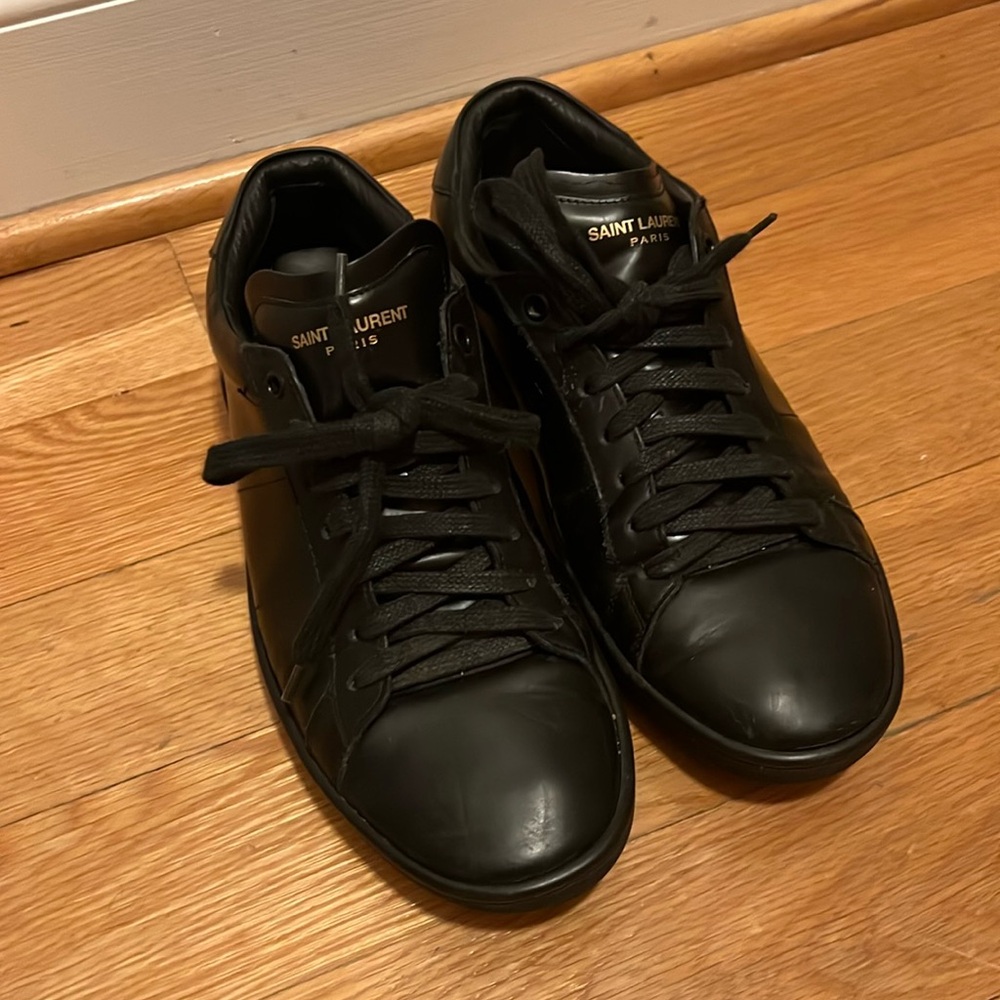 Beautiful Black Saint Laurent sneakers